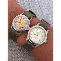 ราคา นาฬิกาทหาร Vintage Military Watch Cyma Quartz 32mm & Elbon Military ไขลาน 30mm ขายแพค (26469139591)