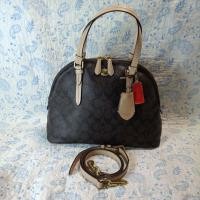 ราคา Coachมือสอง กระเป๋าสะพาย Coach แท้ กระเป๋าโค้ช (21617803286)