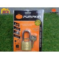 ราคา Pumpkin กุญแจแขวน ทองเหลือง รุ่นเหลี่ยม คอยาว 40mm PTT-L40 #39206 (17975421500)