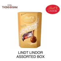 ราคา Lindt Lindor Assorted Chocolate 200 g. ลินด์ ลินเดอร์ ช็อกโกแลตรวมรสสอดไส้ทรัฟเฟิล มี 4 รสชาติ (19376673316)