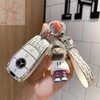 ราคา ชุดกุญแจ Mercedes-Benz E-class C-class e300lC260LC200LA200LE260GLC กระเป๋า A-class พวงกุญแจรถยนต์ระดับไฮเอนด์ (23006370758)