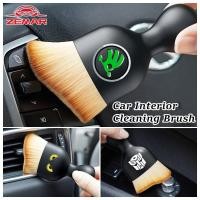 ราคา Skoda ภายในรถทําความสะอาดแปรงนุ่ม Dashboard Air Outlet ที่นั่ง Gap แปรงกําจัดฝุ่นสําหรับ Skoda Rapid Kodiaq Octavia 2 3 Fabia Karoq Superb (55053214081)