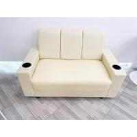 ราคา โซฟาหนัง 2 ที่นั่ง ขนาด 120 ซม. รับน้ำหนักได้ 150 กก. (22389198929)