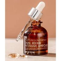 ราคา MIZON Snail Repair Intensive Ampoule 30ml | เซรั่มซ่อมแซมความเข้มสูงสําหรับผิวที่เสียหายและริ้วรอยแห่งวัย (48802446833)