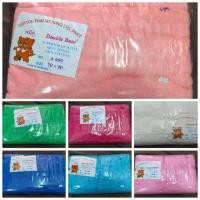 ราคา ผ้าห่มเนื้อขนหนู ตราหมีคู่ 6 ฟุต (70"x90") (6907516169)