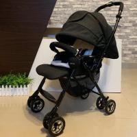 ราคา รถเข็นเด็ก Aprica รุ่น Very Mini หลังคาผ้าออแกนิคเส้นใยธรรมชาติ สีดำ (2652627120)