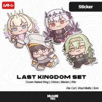 ราคา สติ๊กเกอร์ SET NIKKE Last Kingdom - Crown Naked King - Chime - Marian - Kilo - Musan - Fan Merch (29218978751)