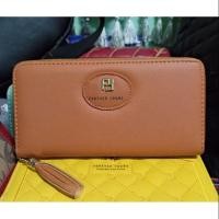 ราคา Saleกระเป๋าสตางค์สีส้มอิฐใบยาว (3243076172)