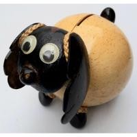 ราคา ออมสินแพะเผือก เส้นรอบวง 37 ซม. สูง 13 ซม. ทำด้วยกะลามะพร้าว สำหรับฝึกเด็กออมเงิน (16585095741)