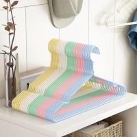 ราคา [ EXPRESS ] COMBO ไม้แขวนเสื้อสแตนเลส 30 อันหุ้มด้วยพลาสติกหลากสี - ไม้แขวนเสื้อสําหรับงานหนัก (40072785606)