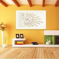 ราคา 2021 รูปแบบใหม่ภาพวาดเพชรเพชรเต็มปักครอสติจุดเพชรเหนียวก่ออิฐที่เรียบง่ายใจกว้างนกยูงนาฬิกานาฬิกานาฬิกาแขวน (52852793226)