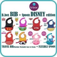 ราคา BBox travel bib B Box bib travel bib with Spoon Disney Edition b.box travel bib n Spoon crystalber ผ้ากันเปื้อนกินข้าวเด็ก (41508058867)
