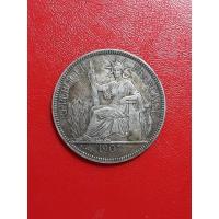 ราคา เหรียญ FRANCISE 1 PIAESTRE 1907สวยงามสภาพดีมาก (22071314479)