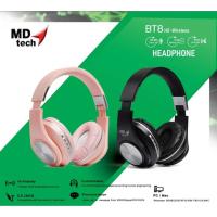 ราคา หูฟังเฮดโฟน HeadPhone Bluetooth MD-TECH (BT8) (17100783130)