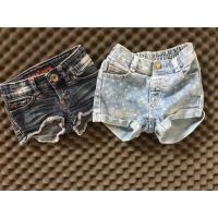 ราคา กางเกงยีนส์สั้นเสมอหูเด็กหญิง (716712729)