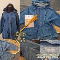 ราคา Fuku - เสื้อแจ็คเก็ตยีนส์ผู้หญิง | แจ็คเก็ตยีนส์โอเวอร์ไซส์ | เสื้อแจ็คเก็ตยีนส์ (25037489738)