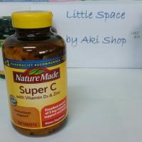 ราคา *พร้อมส่งจากไทย ขวดใหญ่ 200 เม็ด Nature Made Super C Immune Complex, with Zinc 200 Tablets วิตามิน C+D3+Zinc (9449335341)