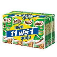 ราคา Milo Activ-Go ไมโล แอคทิฟ-โก นมพร้อมดื่มยูเอชที รสช็อกโกแลตมอลต์ 180 มล. แพ็ค 11+1 (12218170719)