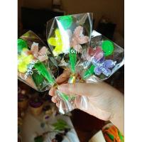 ราคา ช่อจิ๋ว ลวดกำมะหยี่ ของขวัญปัจฉิม สุดน่ารัก ซื้อ 10แถม 1 (25365019313)