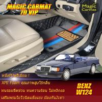 ราคา Benz W124 Convertible1985-1996 พรมรถยนต์ W124 E220 220CE 230CE 300CE 320CE Convertible พรม7D VIP Magic Carmat (9359114114)