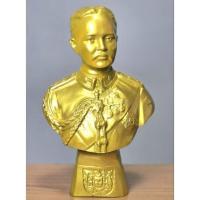 ราคา รูปปั้นจำลองรัชกาลที่5 แบบครึ่งองค์ ขนาด5นิ้ว งานสวยๆ หล่อด้วยทองเหลืองทั้งองค์ (สีทอง) (26790297236)