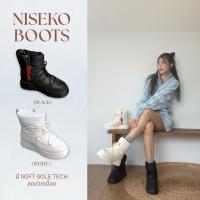 ราคา Niseko Boots รองเท้าบู๊ทกันหิมะ กันลื่นพิเศษ เปลี่ยนเป็นหนามเกาะน้ำแข็งได้ อุ่น -20°C บุขนแกะผสมวูล 30% พื้น Walk on Clo (28574236609)