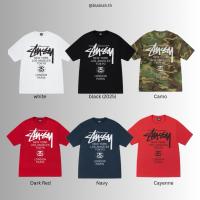 ราคา พร้อมส่ง Stussy World Tour tee ของแท้ (42417099956)