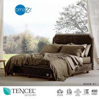 ราคา Omazz ผ้าปู 6ฟุต 1ชิ้น Omazz Tencel Jacquard รหัส Queen 01 (23125213059)
