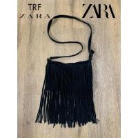 ราคา ZARA tassel bag (trafaluc collection)หนังแท้ สภาพดี (41906700055)
