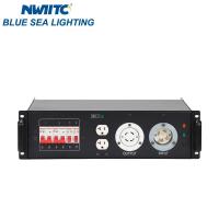 ราคา ใหม่ 4cs L6-30 220V + 3chs Edison 110V กล่องจ่ายไฟเอาต์พุต L14-30 220V In & Output Power Distro วัสดุอลูมิเนียม (55051079112)