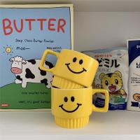 ราคา แก้วมัค หน้ายิ้ม - แก้วน้ำหน้ายิ้ม มินิมอล ถ้วยกาแฟ หน้ายิ้ม เซรามิค (12529534432)