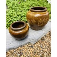 ราคา โอ่งป๊อกล็อค โอ่งมังกร โอ่งน้ำ โองดินเผา โองราชบุรี หลายขนาด เลือก 1 ชิ้น (21762697378)