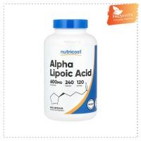 ราคา Nutricost, Alpha Lipoic Acid, 240 Capsules, (300 mg per Capsule) (49652147228)