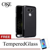 ราคา เคสสําหรับ LG G5 - G5 SE - 5.3 นิ้ว - Slim Soft Case - Solid Black - ฟรีกระจกนิรภัย (24647119599)