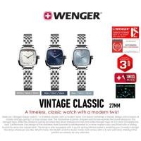 ราคา Wenger VINTAGE CLASSIC 27mm A timeless, classic watch with a modern twist นาฬิกาผู้หญิง สวิส (26962505709)