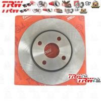 ราคา TRW จานดิสเบรคหน้า จานเบรคหน้า 1คู่/2ใบ TOYOTA Altis 1.6, Limo ZZE121 ปี 2001-2007 DF7127 ขนาด 255 mm ใบหนา 22 mm (29851013301)