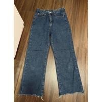 ราคา กางเกงยีนส์ Size S สียีนส์เข้ม เอวสูง ทรงสวย มือ2สภาพใหม่ (20371972208)