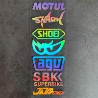 ราคา การแข่งขันรถจักรยานยนต์สติกเกอร์สะท้อนแสง SHOEI Sponsor JDM Slant Eye MOTUL กันน้ํา AGV หมวกกันน็อคตกแต่ง Decal (25647824488)