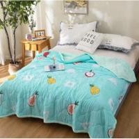 ราคา ผ้าห่ม ผ้านวมใยไหม 6 ฟุต 180×200cm. จากโรงงาน ใยไม่ย้วย ไม่กรอง (20232364299)