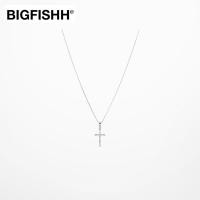 ราคา BF สร้อยกางเขนสีเงิน สร้อยคอCross สร้อยกางเขน ความยาว 60cm (5044797145)