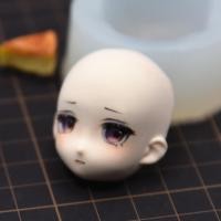 ราคา Ultra-Light Clay ตุ๊กตาหัว bjd ซิลิโคน Face Mould ของแท้ตุ๊กตา BJD Face Mould Fondant มนุษย์หัว Mould (56902578811)