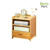 ราคา ลิ้นชักข้างเตียง ตู้เก็บของข้างเตียง ทำจากไม้ไผ่ โต๊ะข้างเตียง ตู้ไม้ข้างเตียง ตู้เก็บของ ลิ้นชักหัวเตียง mini_house11 (22345658123)