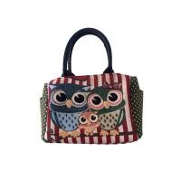 ราคา [NEW]กระเป๋านกฮูก ผ้าแคนวาส ลายนกฮูก (23737894031)