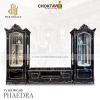 ราคา ตู้โฮมเธียเตอร์ วางทีวี ตู้โชว์ หลุยส์ 3ชิ้น (Platinum Sr.) รุ่น THT-LV-PHAEDRA-BLACK MAHOGANY [Pick Collection] (16100068560)