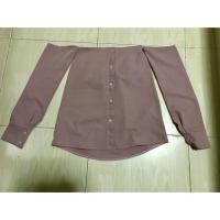 ราคา เสื้อโชว์ไหล่สีชมพูกะปิ เซ็กซี่ (1893219336)