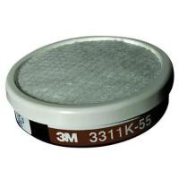 ราคา ตลับกรองไอระเหยและกรดแก๊ส เทา 3M 3311K-55 (27607141963)