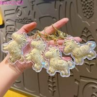 ราคา BACK2LIFE พวงกุญแจม้าทอง, การออกแบบการ์ตูนพวงกุญแจโพนี่มั่งคั่ง, พรรคโปรดปรานโชคดีระฆัง Golden Zodiac Horse พวงกุญแจ Zodiac Horse ปี (52554098929)