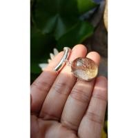 ราคา ไหมทองแท้ธรรมชาตินูนหลังเต่า จี้เงินแท้ทำมือ ไหมขึ้นเรียงสวย (4417482799)