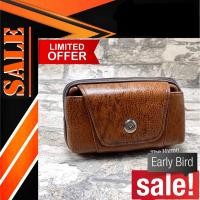 ราคา ซองใส่มือถือ ร้อยเข็มขัด วัสดุอย่างดี (หนังแท้ ทรงนอน) รุ่น Hymn ขนาดกำลังพอดี ใส่โทรศัพท์ได้ไม่เกิน 6.5 นิ้ว คุ้มราคา (8863731520)