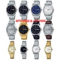 ราคา (กล่องดำ)แท้ศูนย์ Casio นาฬิกาข้อมือผู้หญิง รุ่น MTP-V006D MTP-V006 LTP-V006 LTP-V006D ของแท้ 100 % ประกันศูนย์ cmg 1 ปี (6553908770)